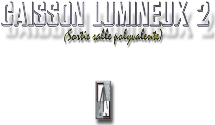 caisson lumineux